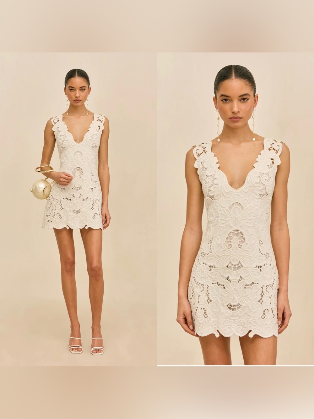NWT CULT GAIA FIRA DRESS in Ivory